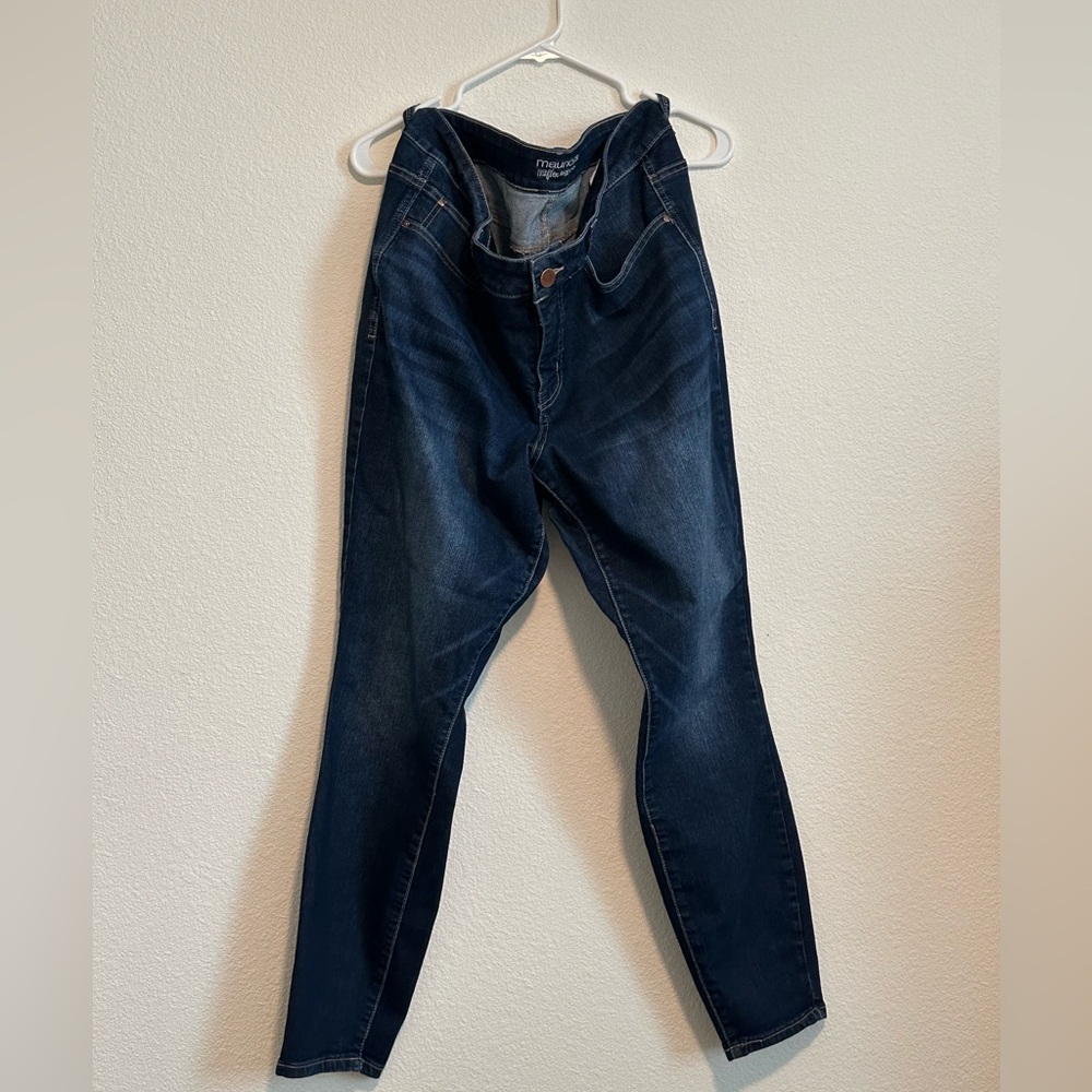 Maurice’s ever flex high rise skinny jeans, worn once